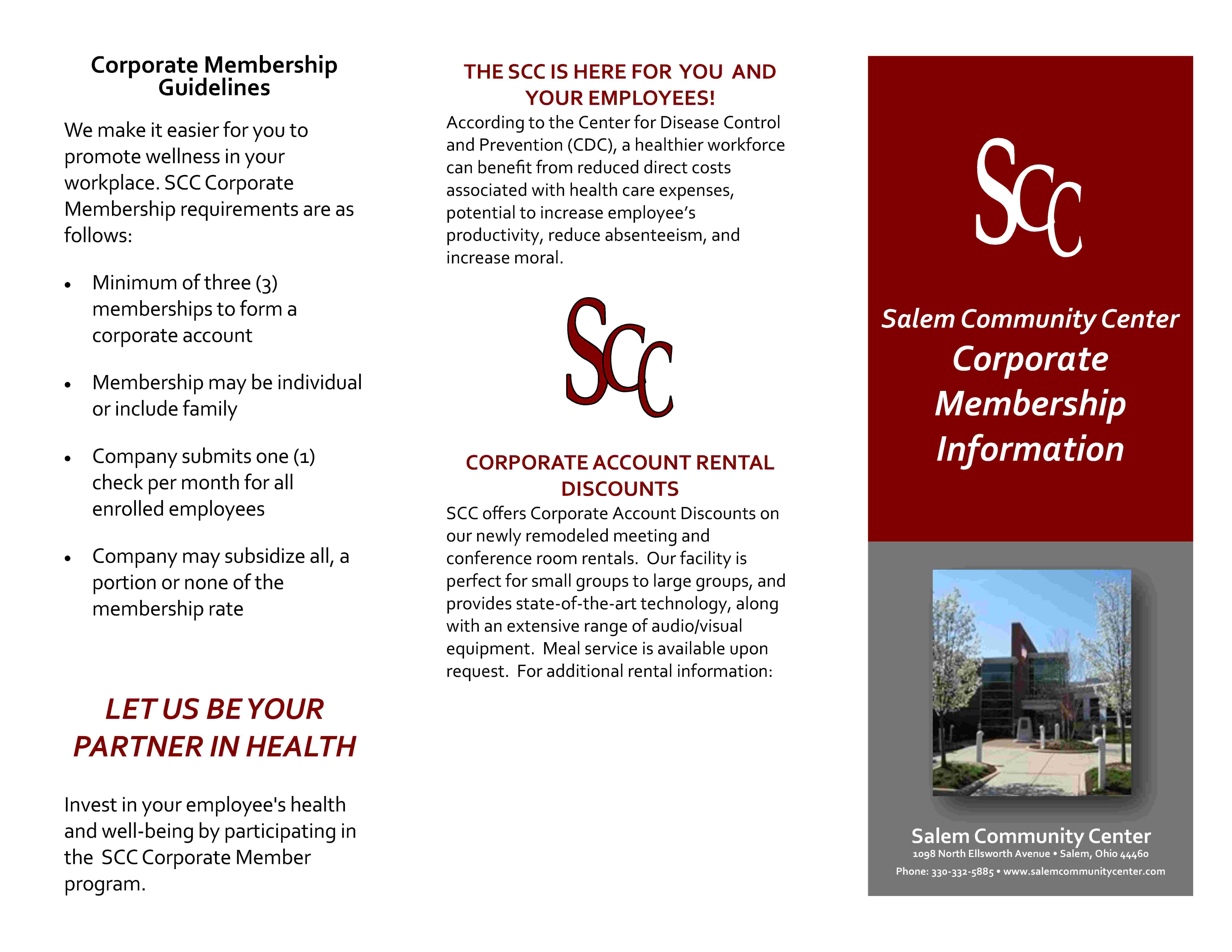 Corporate Membership Brochure 001