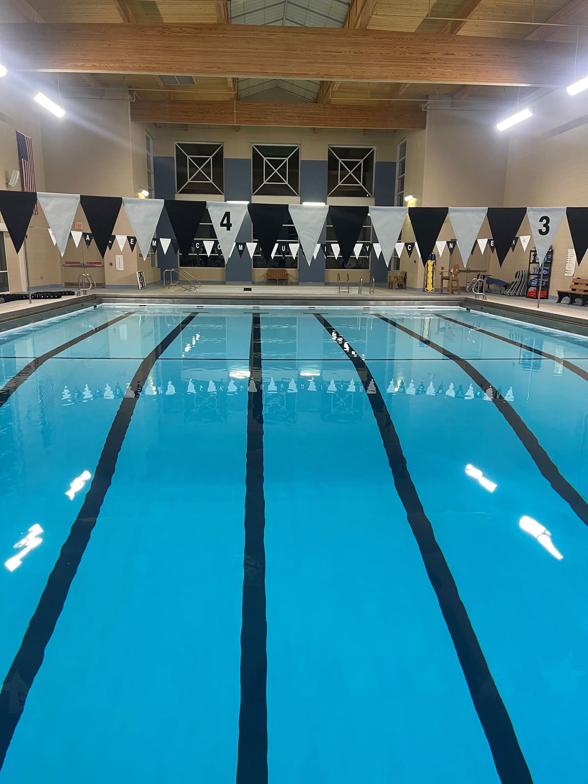 Aquatics area at Salem Community Center