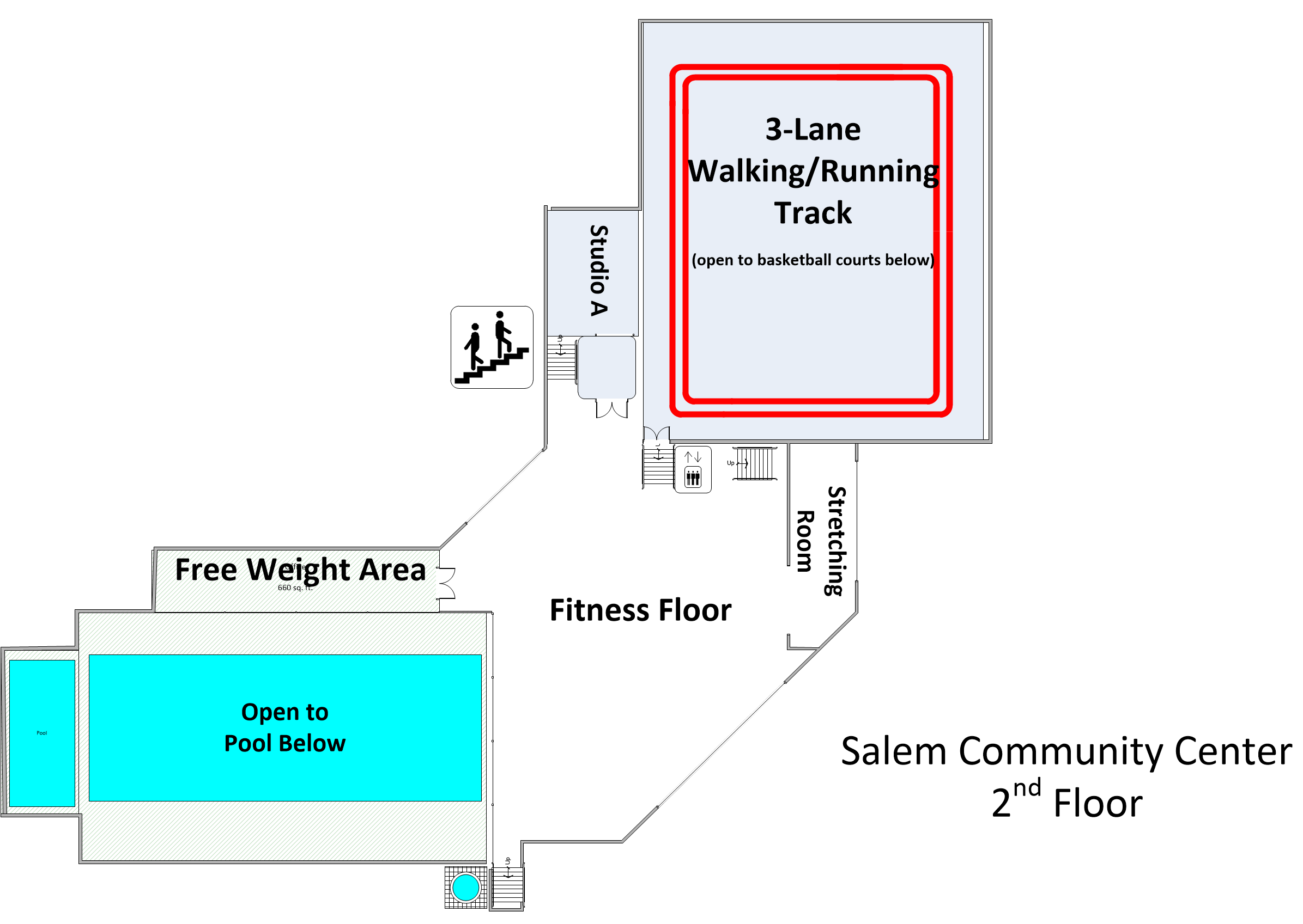 2nd Floor Facility Layout