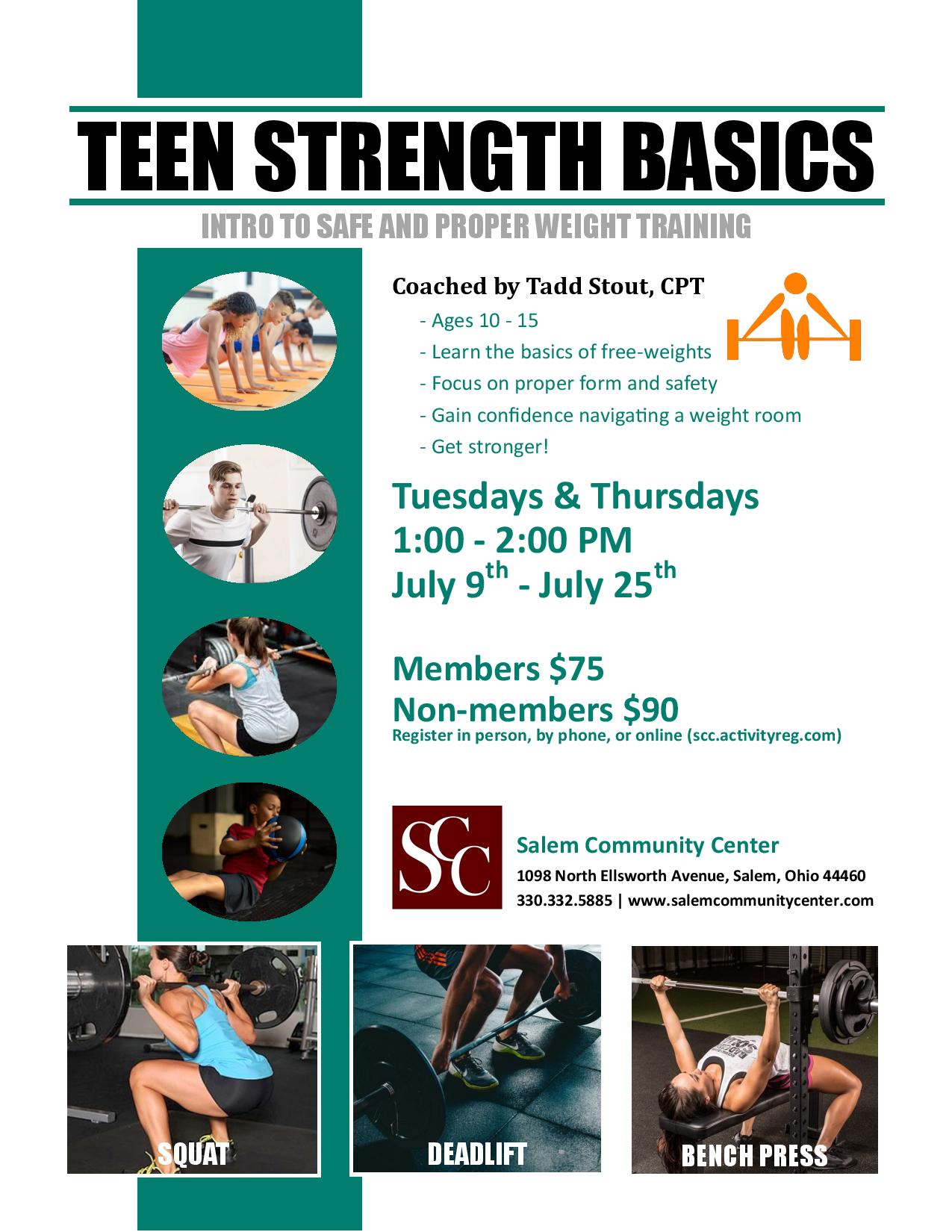 Teen Strength Basics 2024 page 001